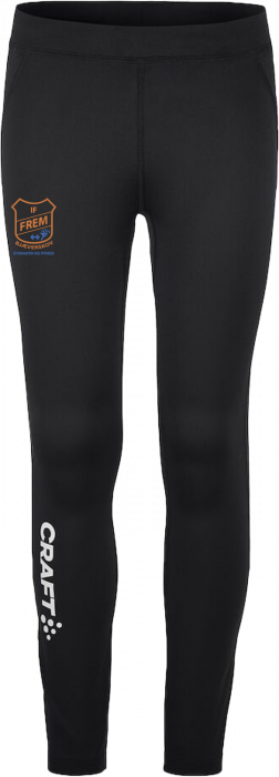 Craft - Bjæverskov Gymnastik Tights Kids - Zwart