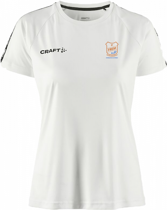 Craft - Bjæverskov Gymnastik Klub T-Shirt Dame - Hvid