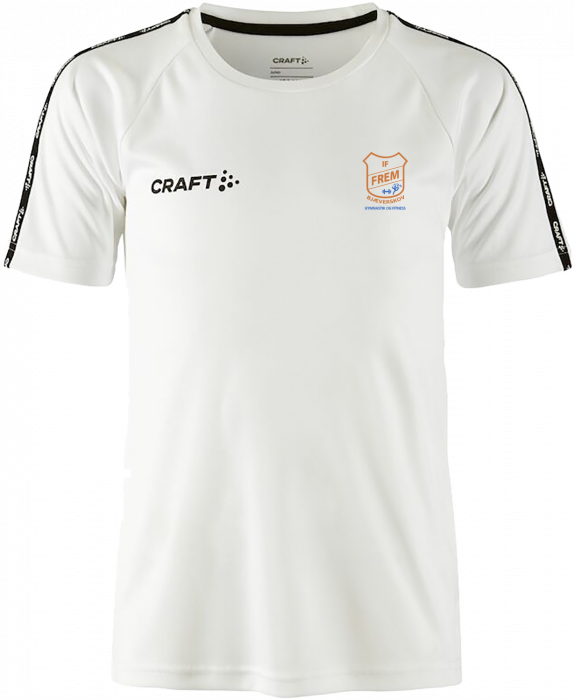 Craft - Squad 2.0 Contrast Jersey Jr - Biały